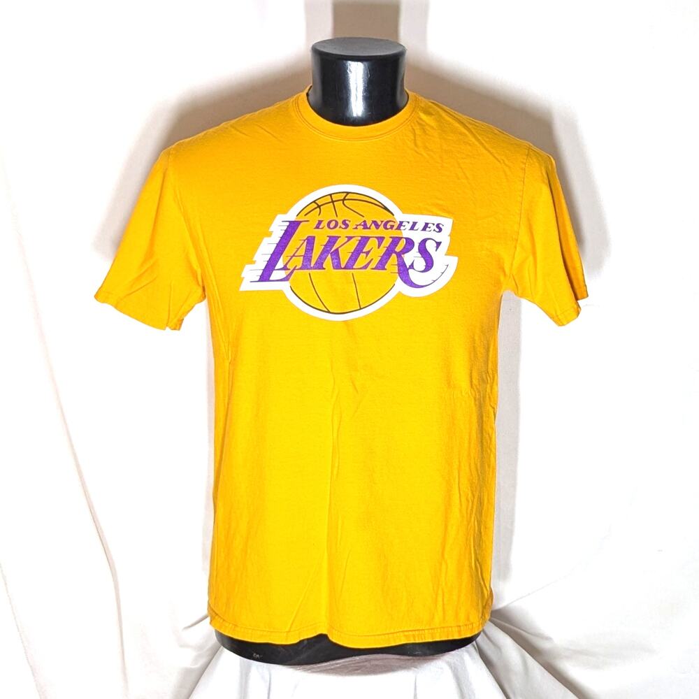 Fanatics Men's LA Lakers 23 James t-Shirt Yellow Large